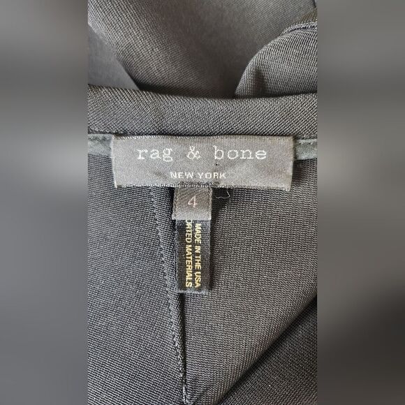 rag & bone Black Midi Dress - Picture 5 of 7